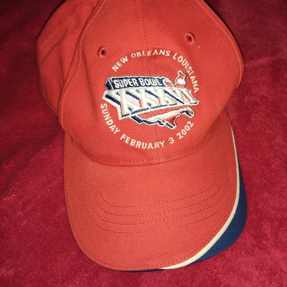 Super bowl 47 (Saints vs Rams) football cap - Picture 1 of 5